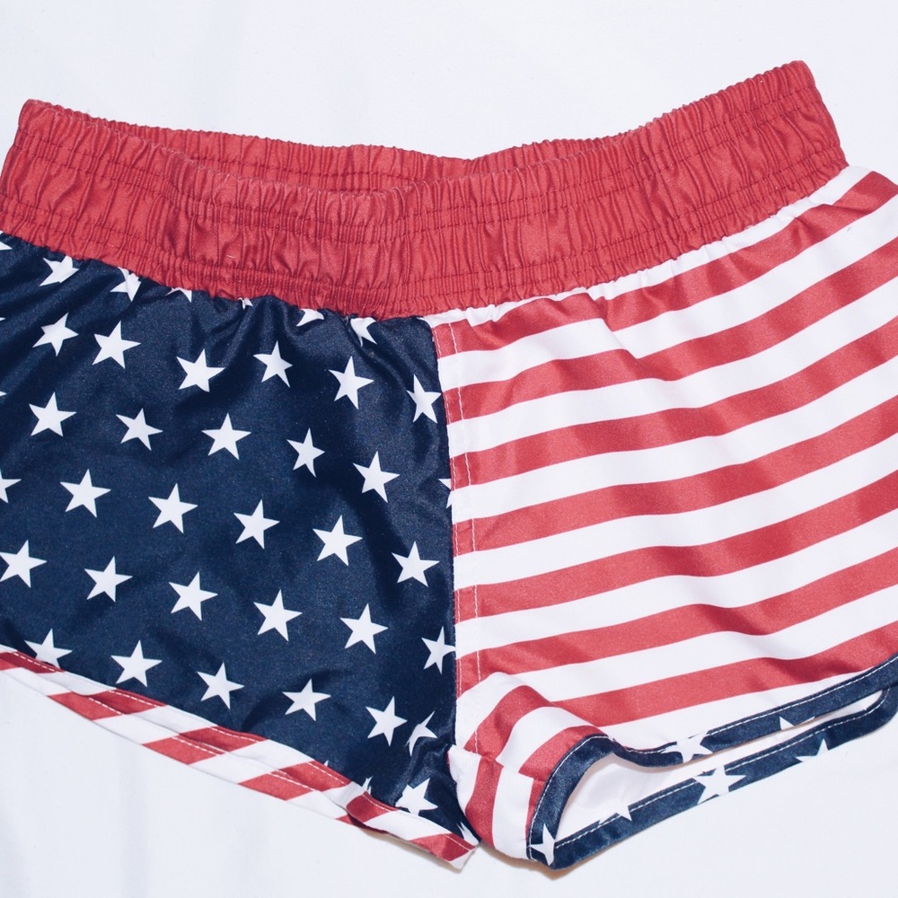 U S A shorts